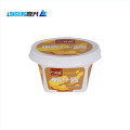 8oz food grade disposable take away IML printed ovenable sauce plastic cup container with lid